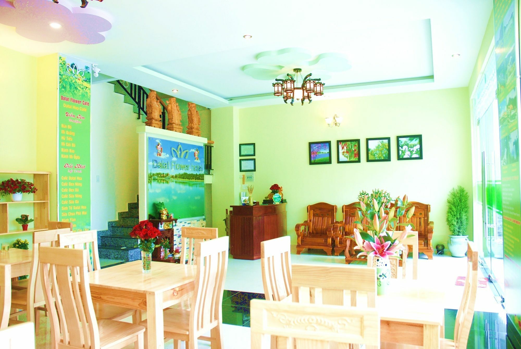 Dalat Flowery Hotel & Coffee Exterior foto